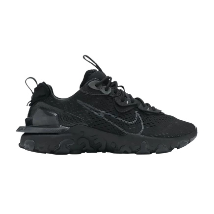 Nike React Vision 'Triple Black' черный