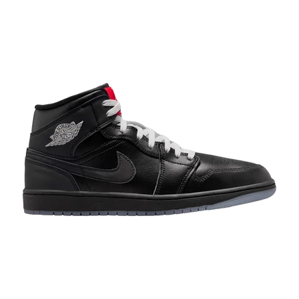 Кроссовки Air Jordan 1 Mid SE с 3M, черные