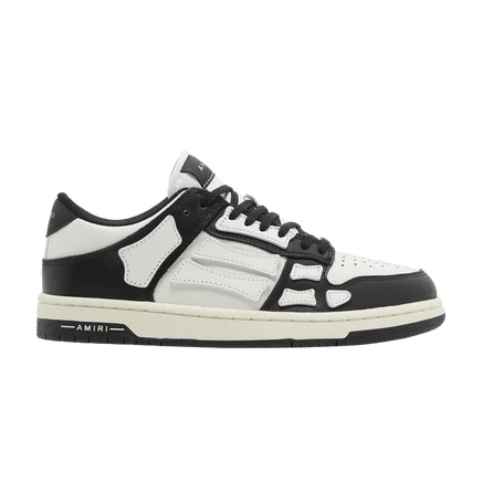 Женские кроссовки Amiri Skel Top Low, черно-белые