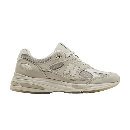 Кроссовки Stone Island x New Balance 991v2 Made in England, кремовые