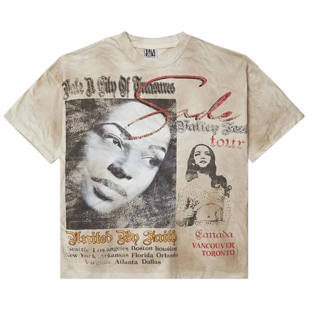 Футболка Vale Forever Valley Tour Creme Tee, кремовая