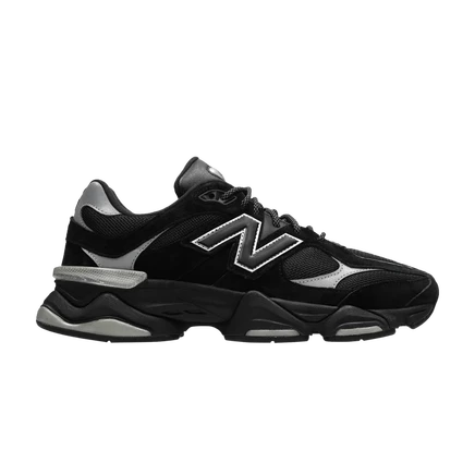 Кроссовки New Balance 9060, черные с рефлективом