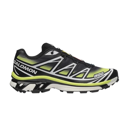 Кроссовки Salomon XT-6 Skyline, черно-сине-зеленые