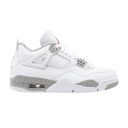 Кроссовки Air Jordan 4 Retro «White Oreo», белые