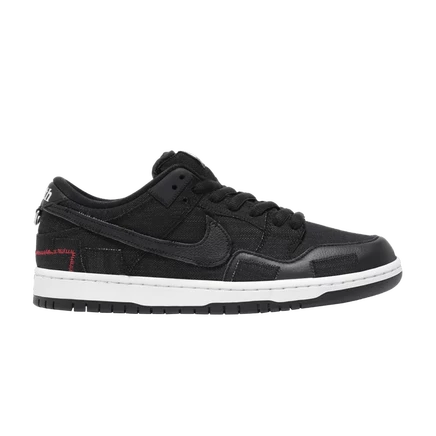 Растраченная молодость x Nike Dunk Low SB 'Black Denim' черный