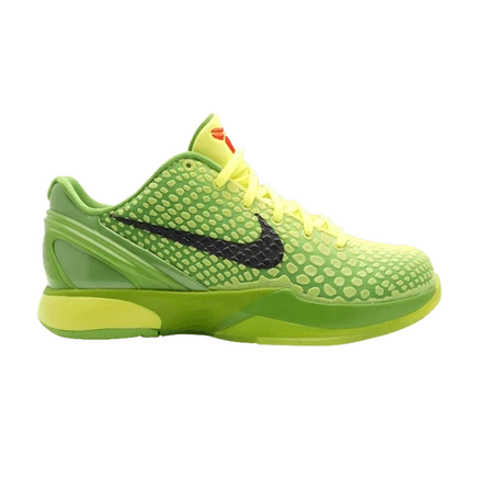 Детские кроссовки Nike Kobe 6 GS «Grinch», зеленые