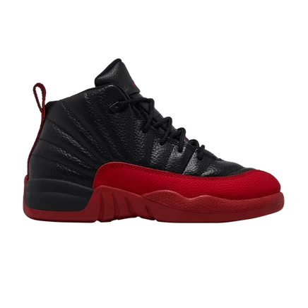 Детские кроссовки Air Jordan 12 Retro «Flu Game», черные