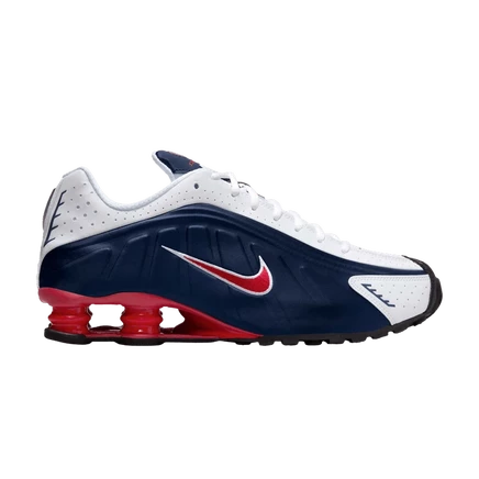 Кроссовки Nike Shox R4 USA 2025, синие