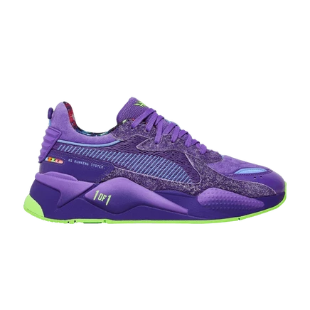 Кроссовки LaMelo Ball x Puma RS-X «Galaxy», фиолетовые