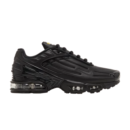 Кроссовки Nike Air Max Plus 3 Leather, черные