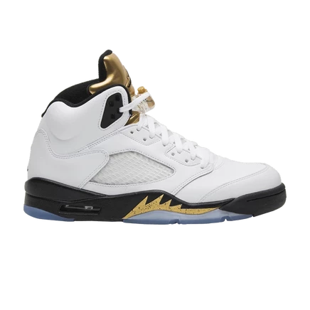 Кроссовки Air Jordan 5 Retro Olympic, белые