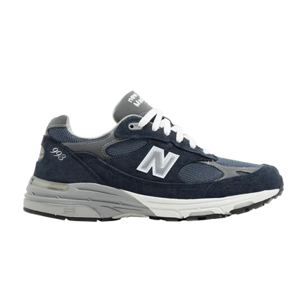 Кроссовки New Balance 993 Navy White, сине-белые