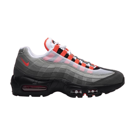 Кроссовки Nike Air Max 95 OG Solar Red, белые