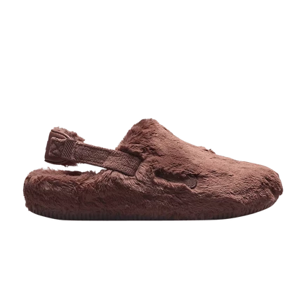 Женские мюли Nike Calm Mule SE «Mink Brown Fur», коричневые