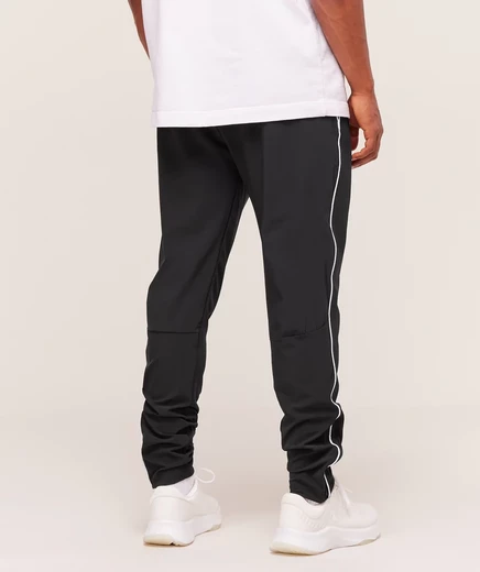 Мужские джоггеры gymshark arrival woven block, черные