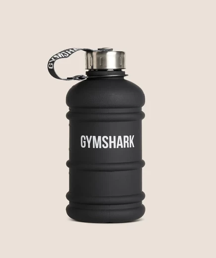 Бутылка для воды Gymshark 1 л, черная