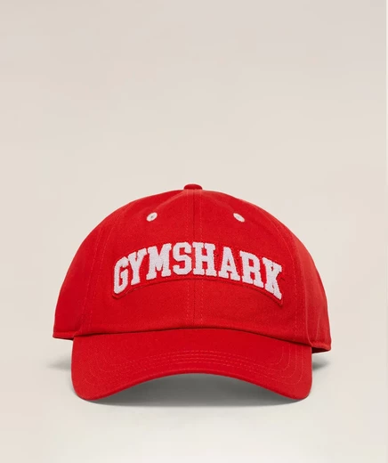 Кепка Gymshark Collegiate, красная