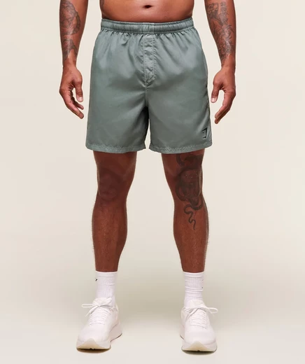Мужские шорты Gymshark Fit Light 7″, тёмно-бирюзовые