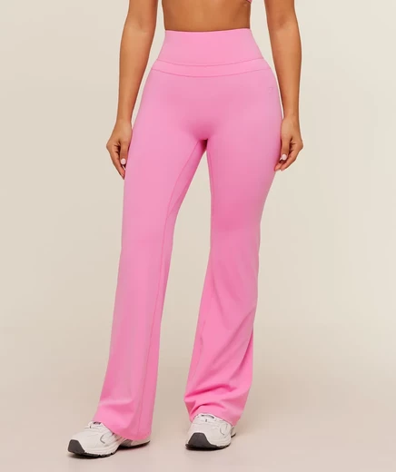 Женские леггинсы Gymshark Whitney Short Flared, розовые