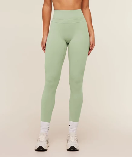 Женские леггинсы Gymshark Whitney Tall, зелёные