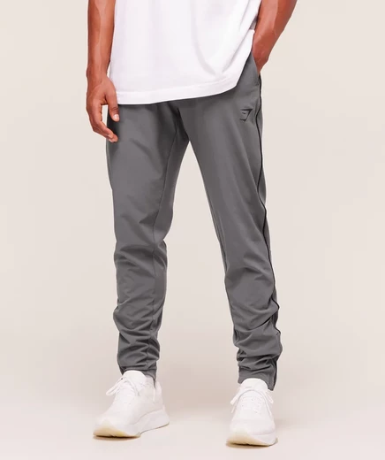 Мужские джоггеры Gymshark Arrival Woven Block, темно-серые