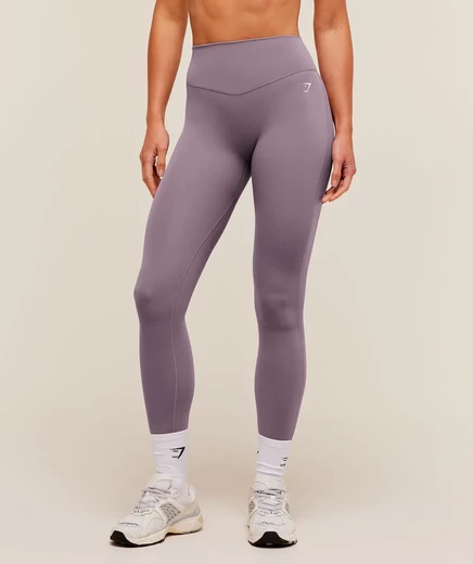 Женские легинсы Gymshark Intense Bum Scrunch, фиолетовые