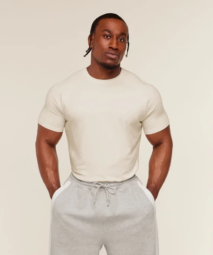 Мужская футболка Gymshark x CBUM Essential, белая