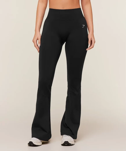 Повседневные бесшовные расклешенные леггинсы Gymshark 2.0