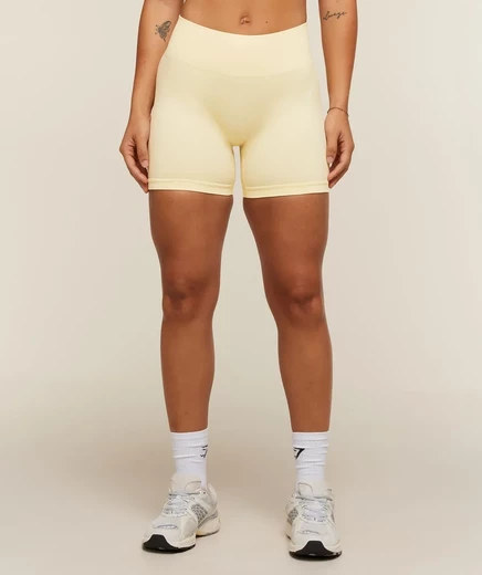 Женские шорты Gymshark Adapt Solid, желтые