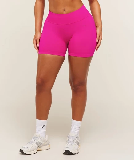 Женские шорты Gymshark Lift Seamless 2.0, розовые