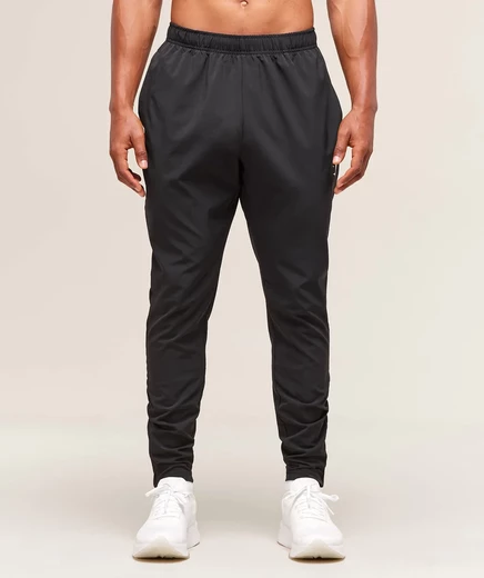 Мужские джоггеры Gymshark Arrival Woven удлиненные, черные
