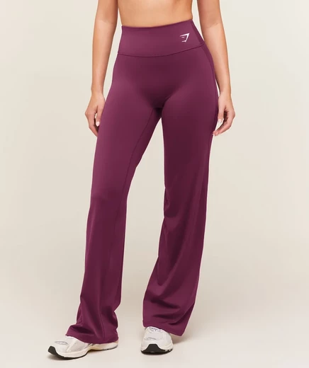 Женские легинсы Gymshark Straight Leg, розовые