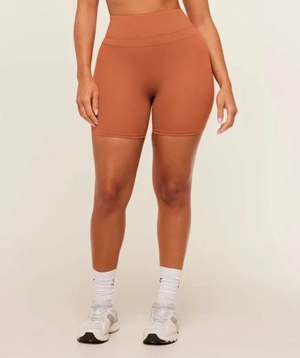 Женские шорты Gymshark Whitney, терракотовые