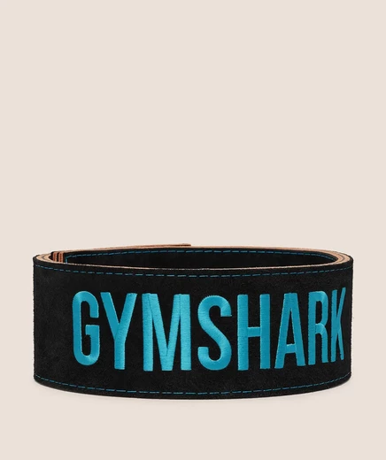 Пояс пауэрлифтинговый Gymshark Lever Lifting, черный