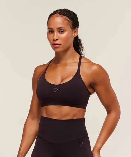 Женский бралет Gymshark Activate, сливовый