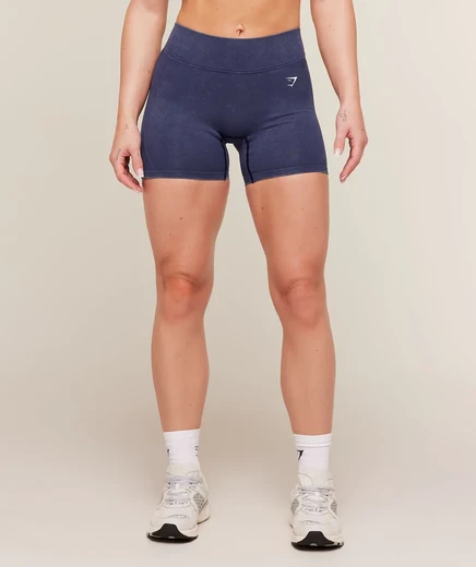 Женские облегающие шорты Gymshark x Bratz, индиго