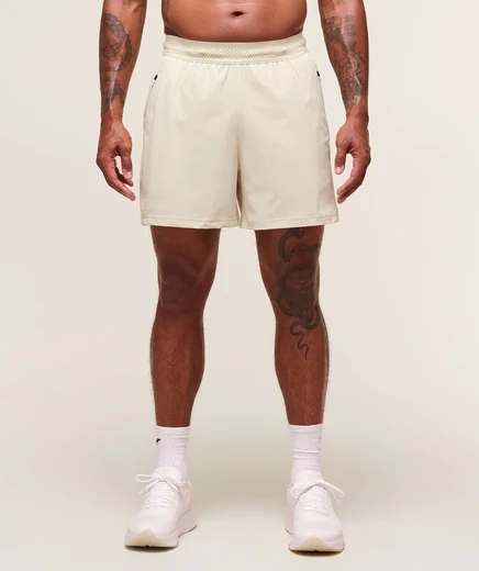Мужские шорты Gymshark Fit Elite 5″, овсяные