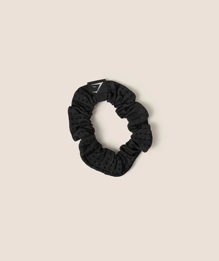 Женская резинка для волос Gymshark Vital Frill, в черном меланже