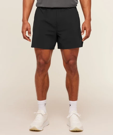 Мужские тренировочные шорты Gymshark Evolve 5″, черные