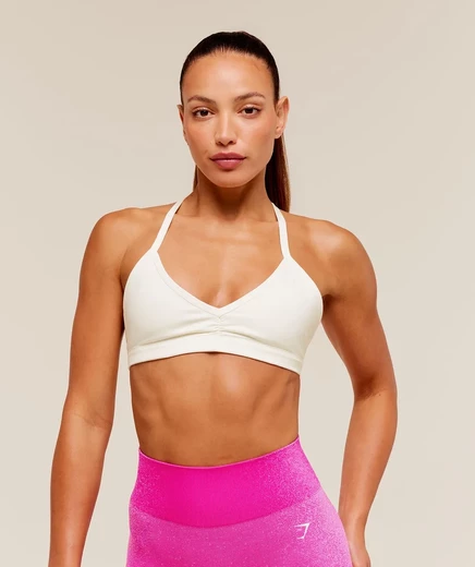 Женский топ Gymshark Washed Minimal, белый