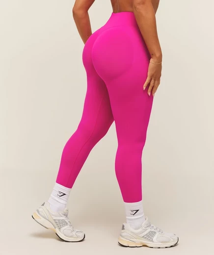 Женские легинсы Gymshark Lift Seamless 2.0, розовые