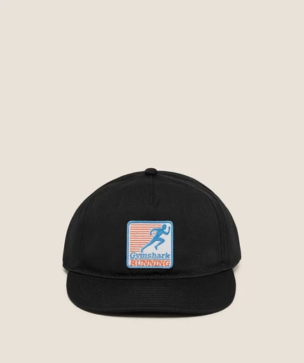 Кепка Gymshark Graphic Trucker, черная