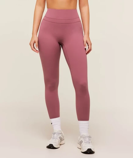 Женские леггинсы Gymshark Whitney, высокая талия, розовые