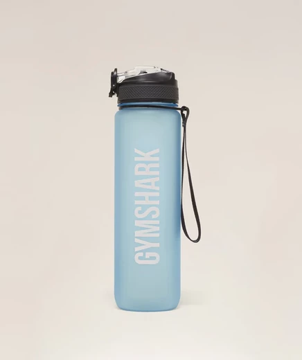 Спортивная бутылка Gymshark со встроенной трубочкой, 1 л