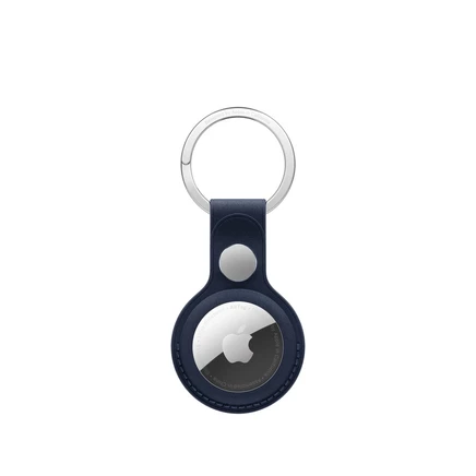 Брелок для ключей Apple AirTag FineWoven deep blue