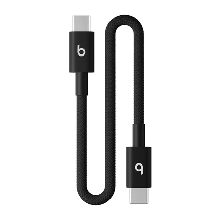 Короткий плетеный кабель Apple Beats USB-C - USB-C (20 см / 8 дюймов)