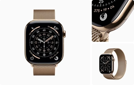 Наручные часы Apple Watch Series 11 gold