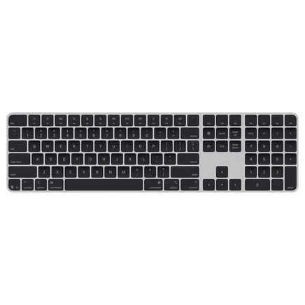 Клавиатура Magic Keyboard с Touch ID и цифровой клавиатурой для моделей Mac с силиконом Apple (USB-C) black