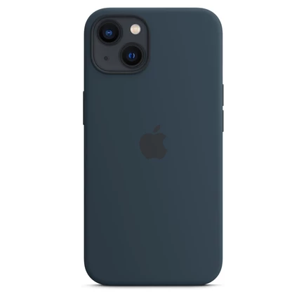 Силиконовый чехол для Apple iPhone 13 с MagSafe abyss blue