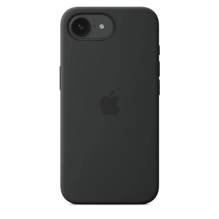Силиконовый чехол для Apple iPhone 16e black
